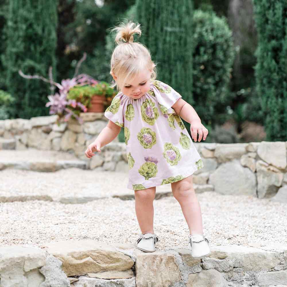 Chicken Organic Bamboo Dress & Bloomer Set