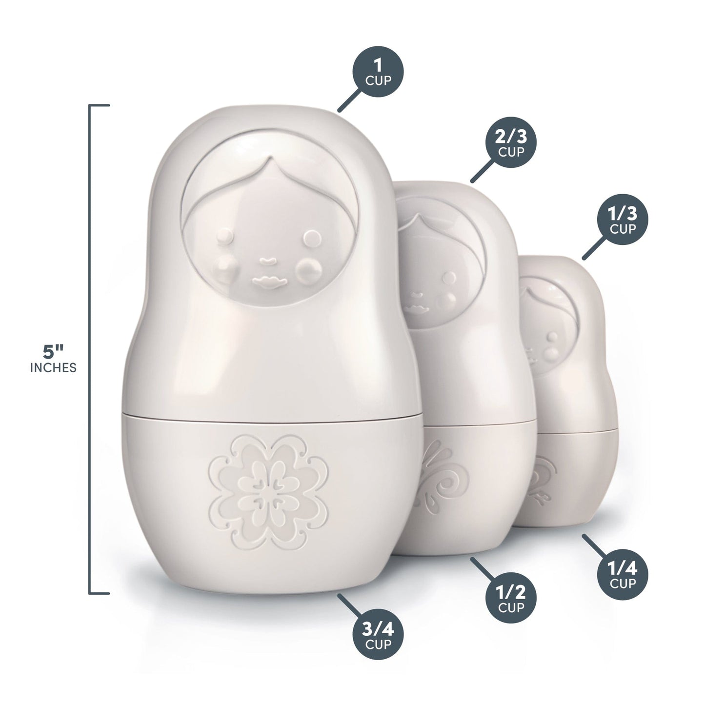 Matryoshka Measuring Cups
