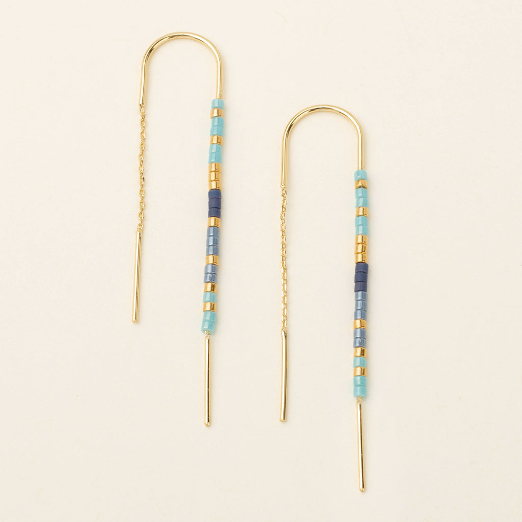 Chromacolor Miyuki Thread Earring