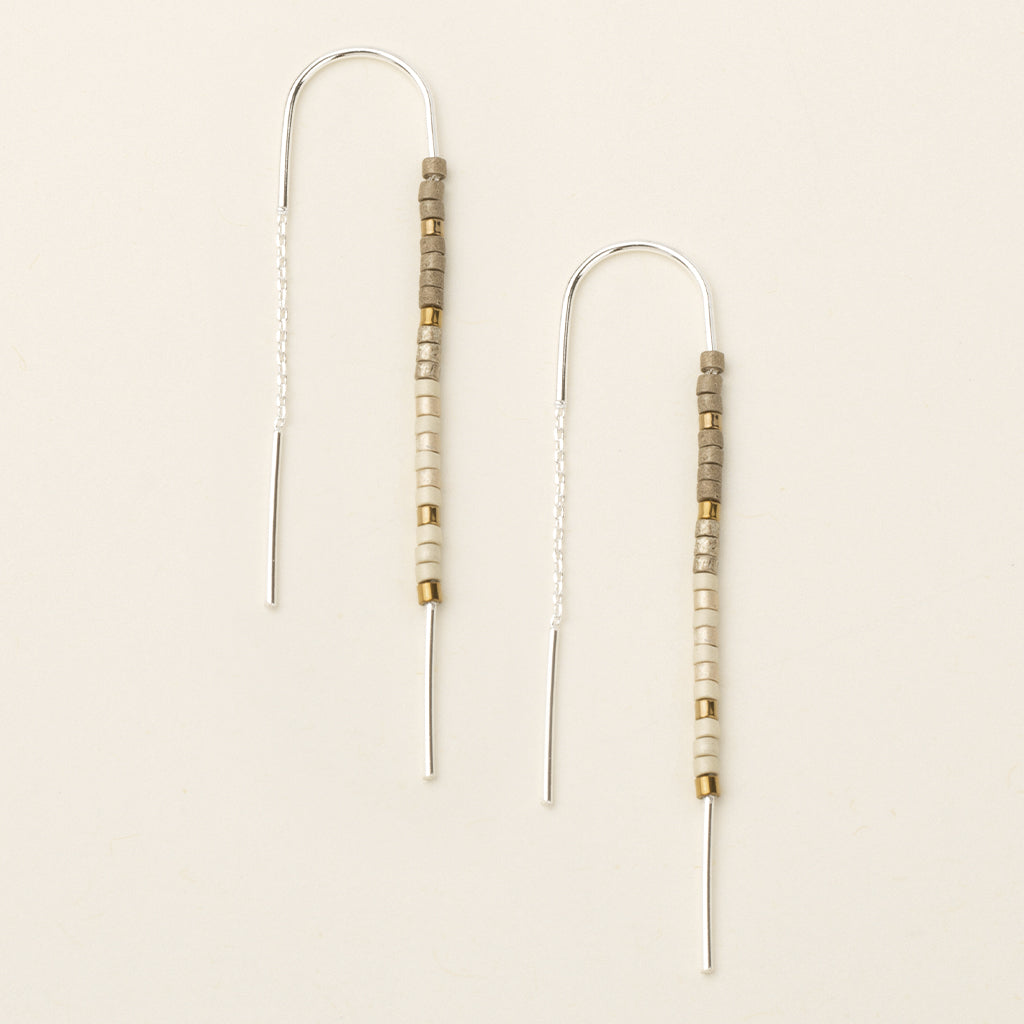 Chromacolor Miyuki Thread Earring