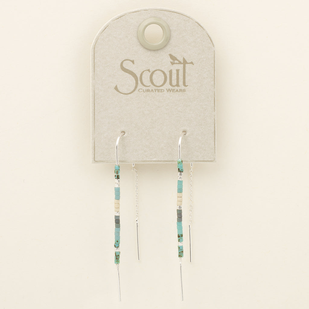 Chromacolor Miyuki Thread Earring