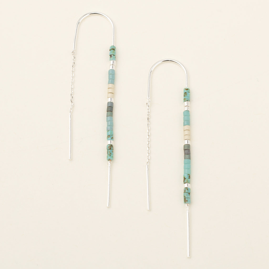 Chromacolor Miyuki Thread Earring