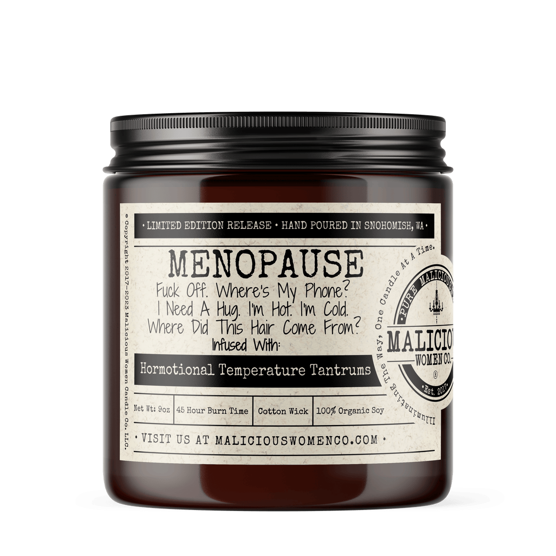 Menopause Candle