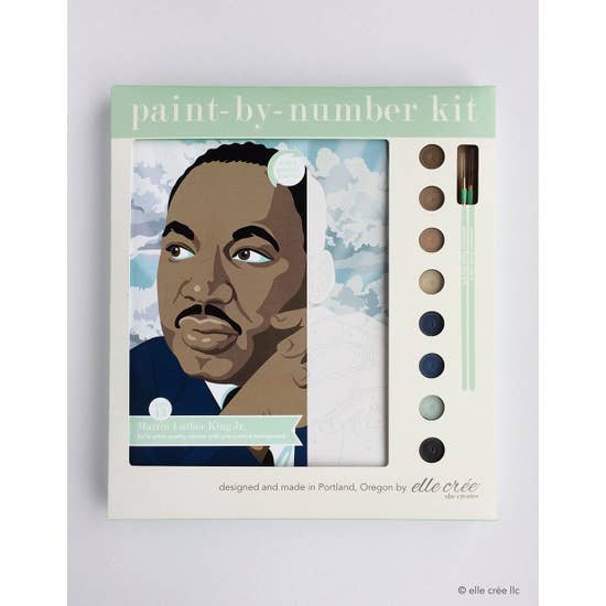 Martin Luther King Jr.  Paint by Number Kit