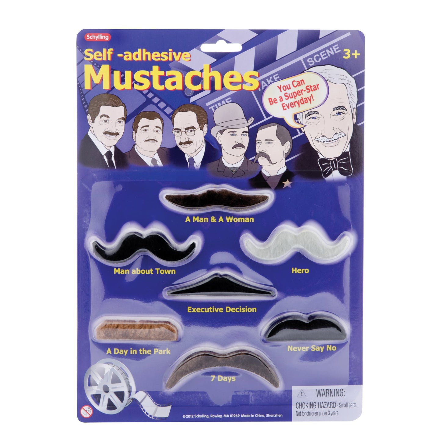 Mustache - Self adhesive