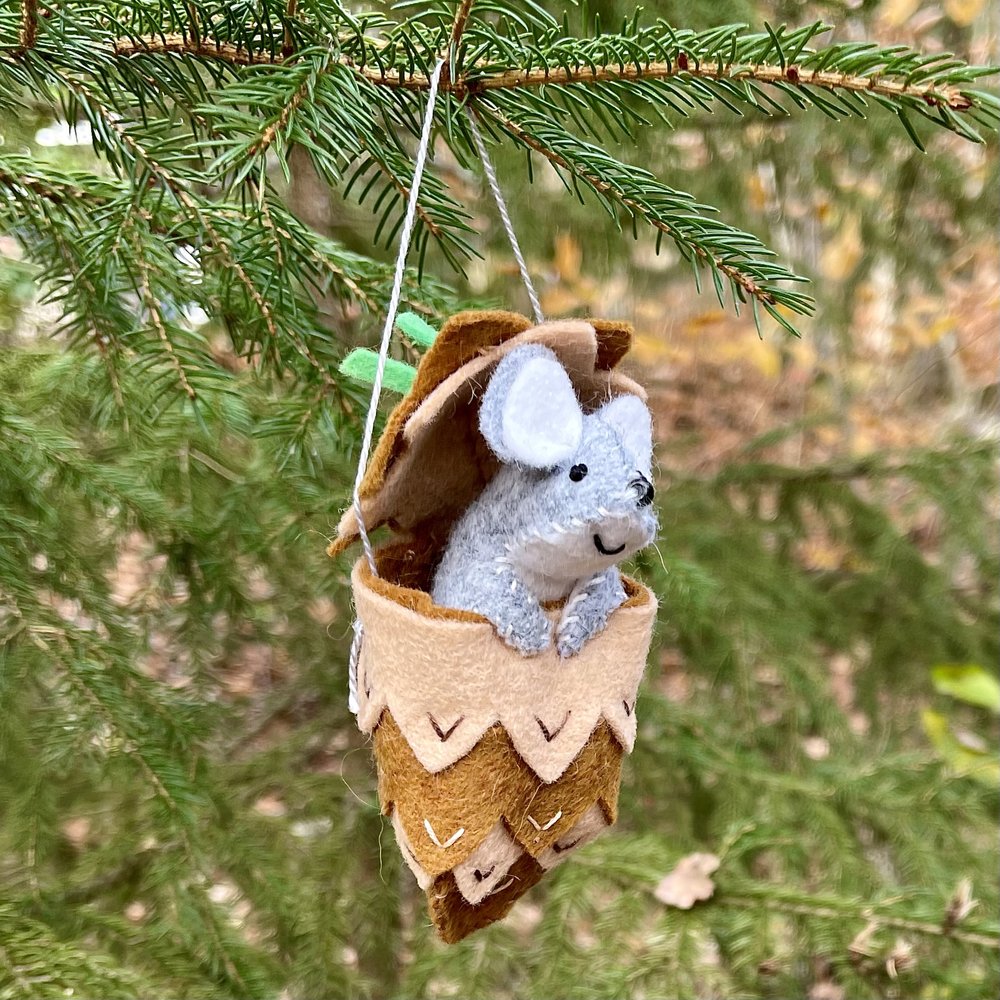 Felt Ornament Making Kit - Mini Woodland Animals