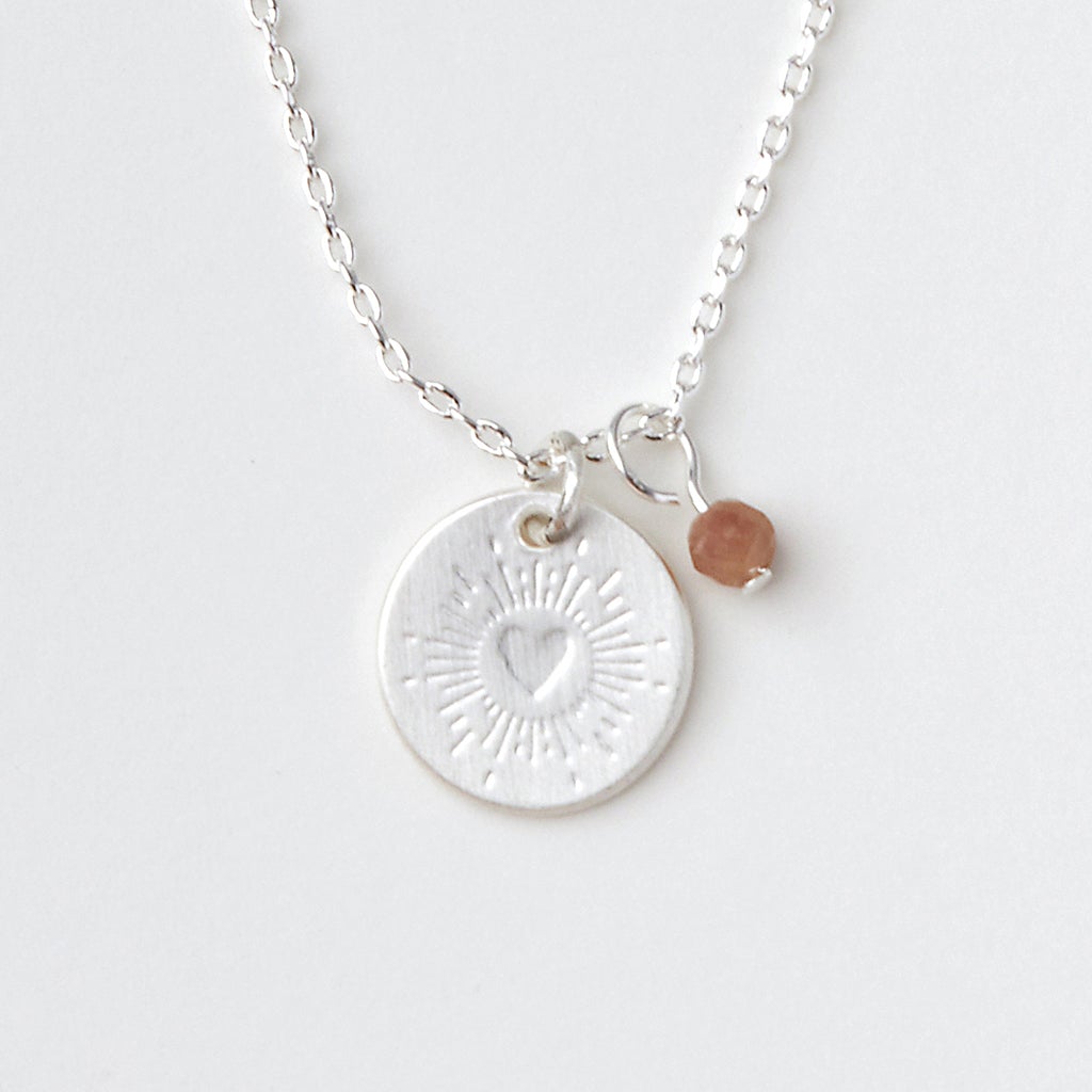 Stone Intention Charm Necklace