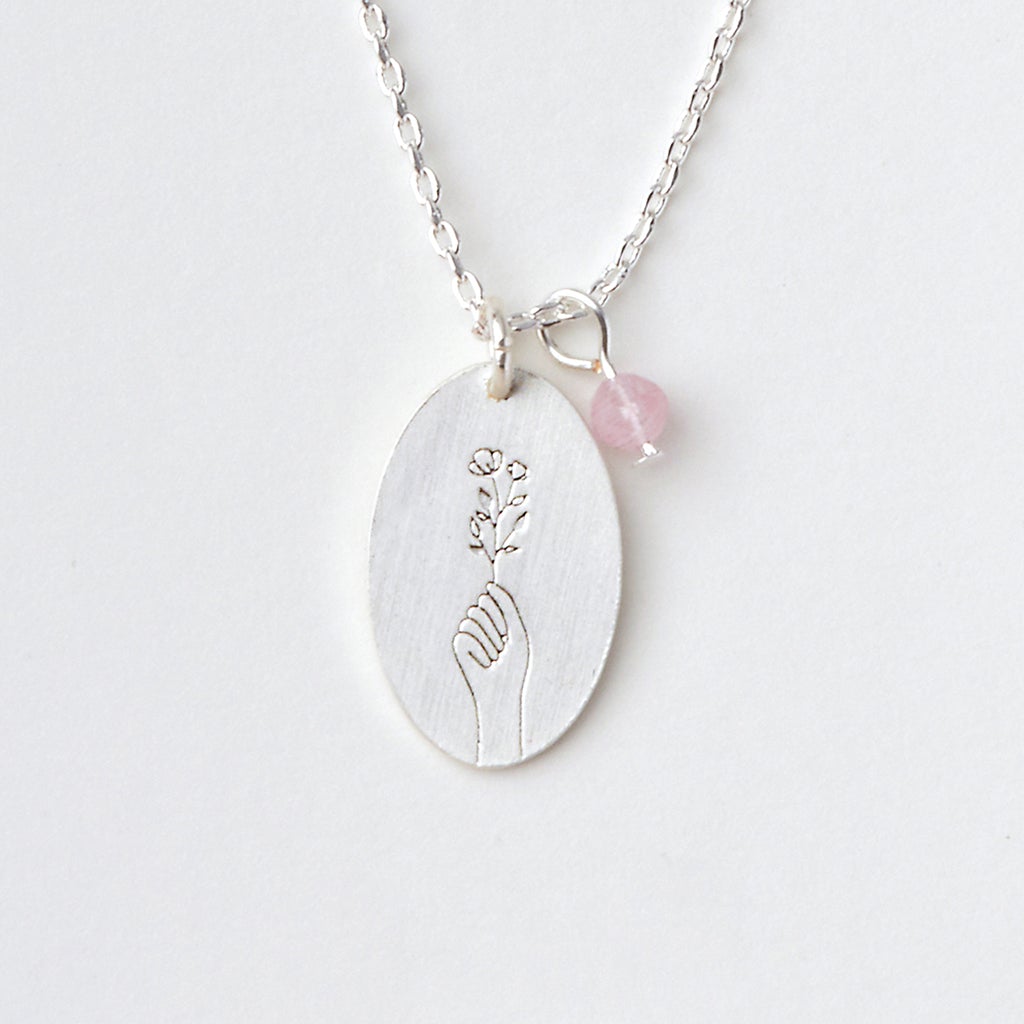 Stone Intention Charm Necklace