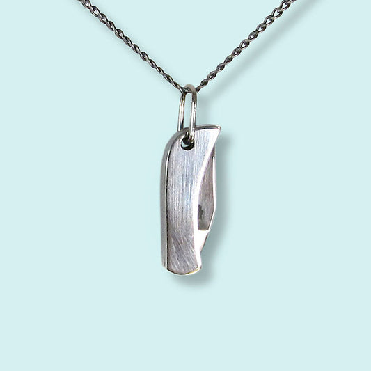 Tiny Stainless Steel Knife Necklace