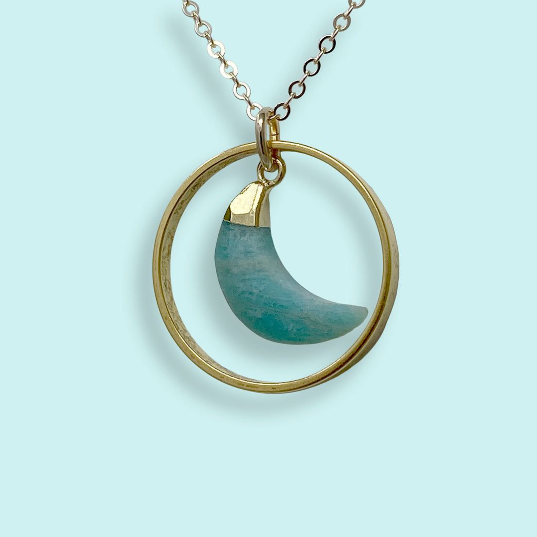 Moon Halo Necklace