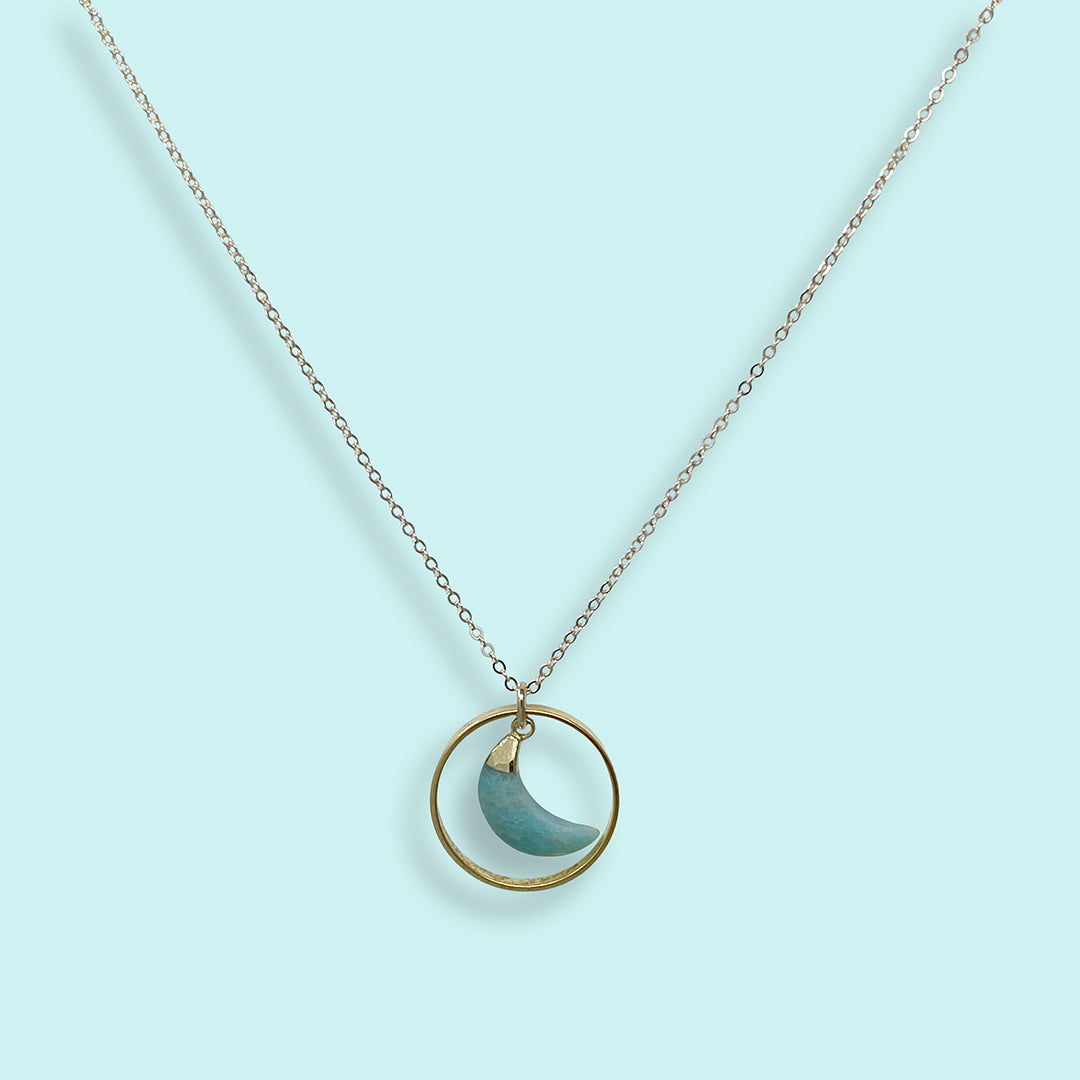 Moon Halo Necklace