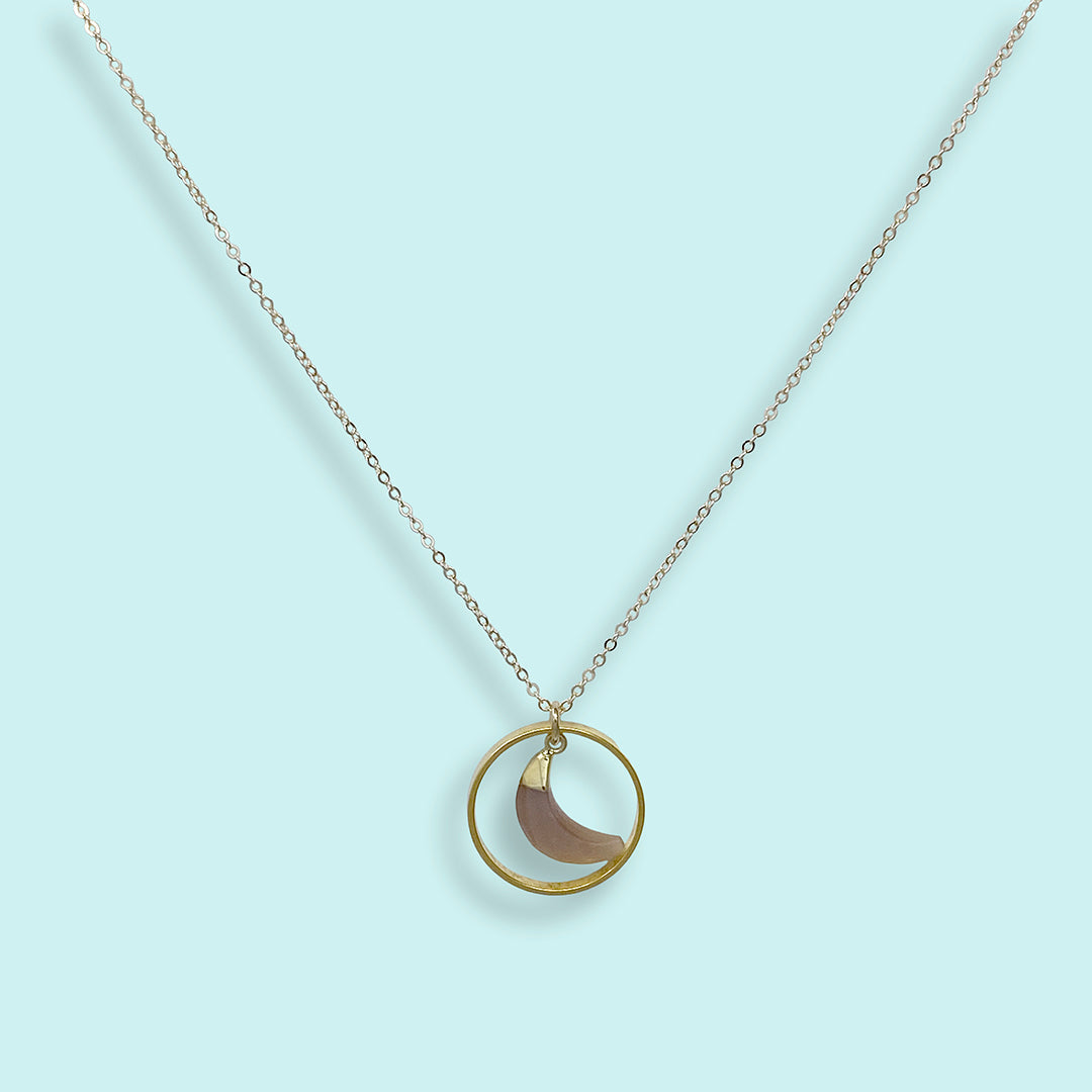 Moon Halo Necklace