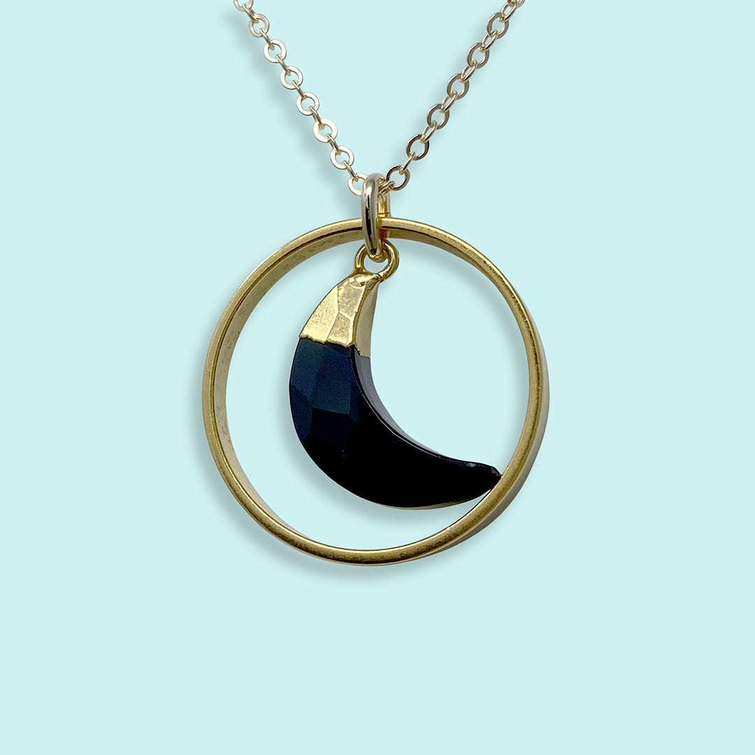 Moon Halo Necklace