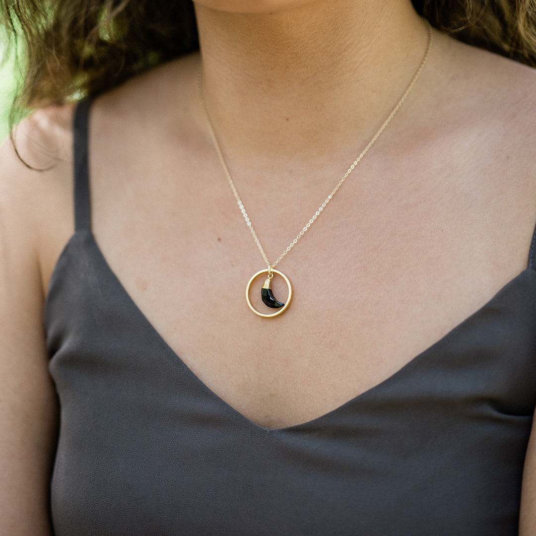 Moon Halo Necklace