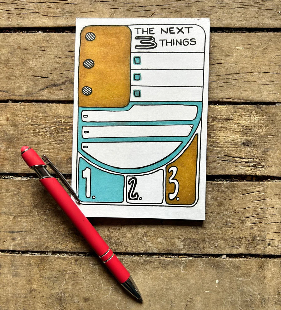 The Next 3 Things To-Do List