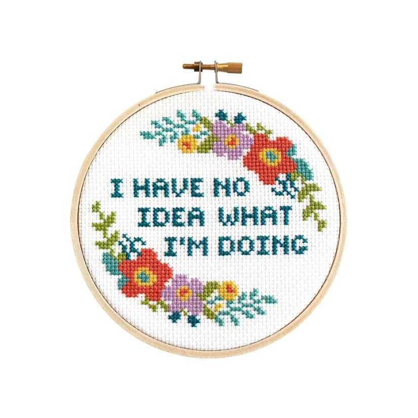 No Idea Cross Stitch Kit