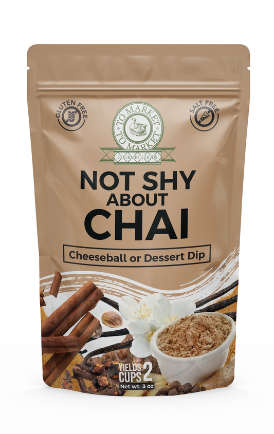 Not Shy About Chai Cheeseball or Desert Dip