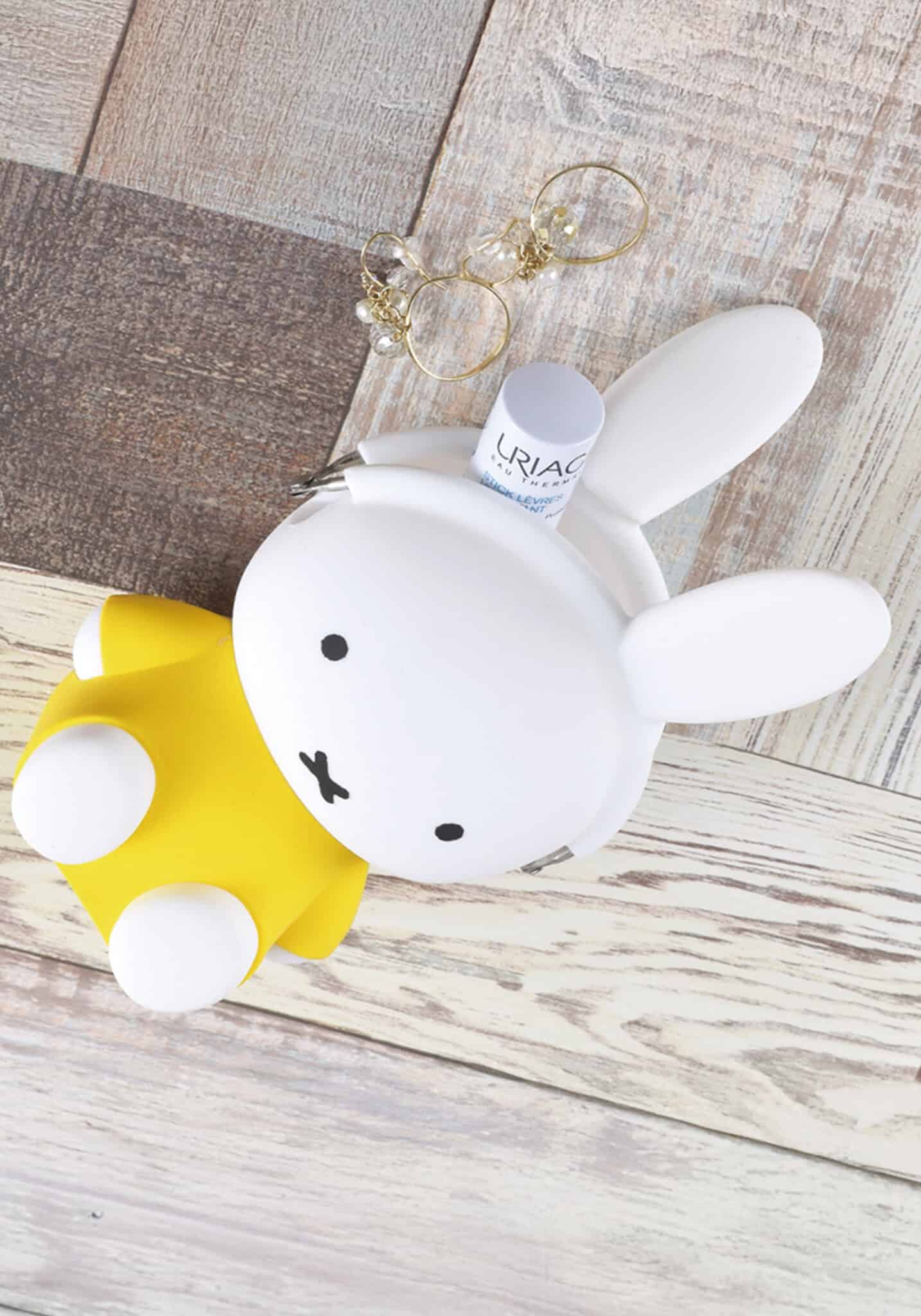 3D Miffy Pouch Yellow
