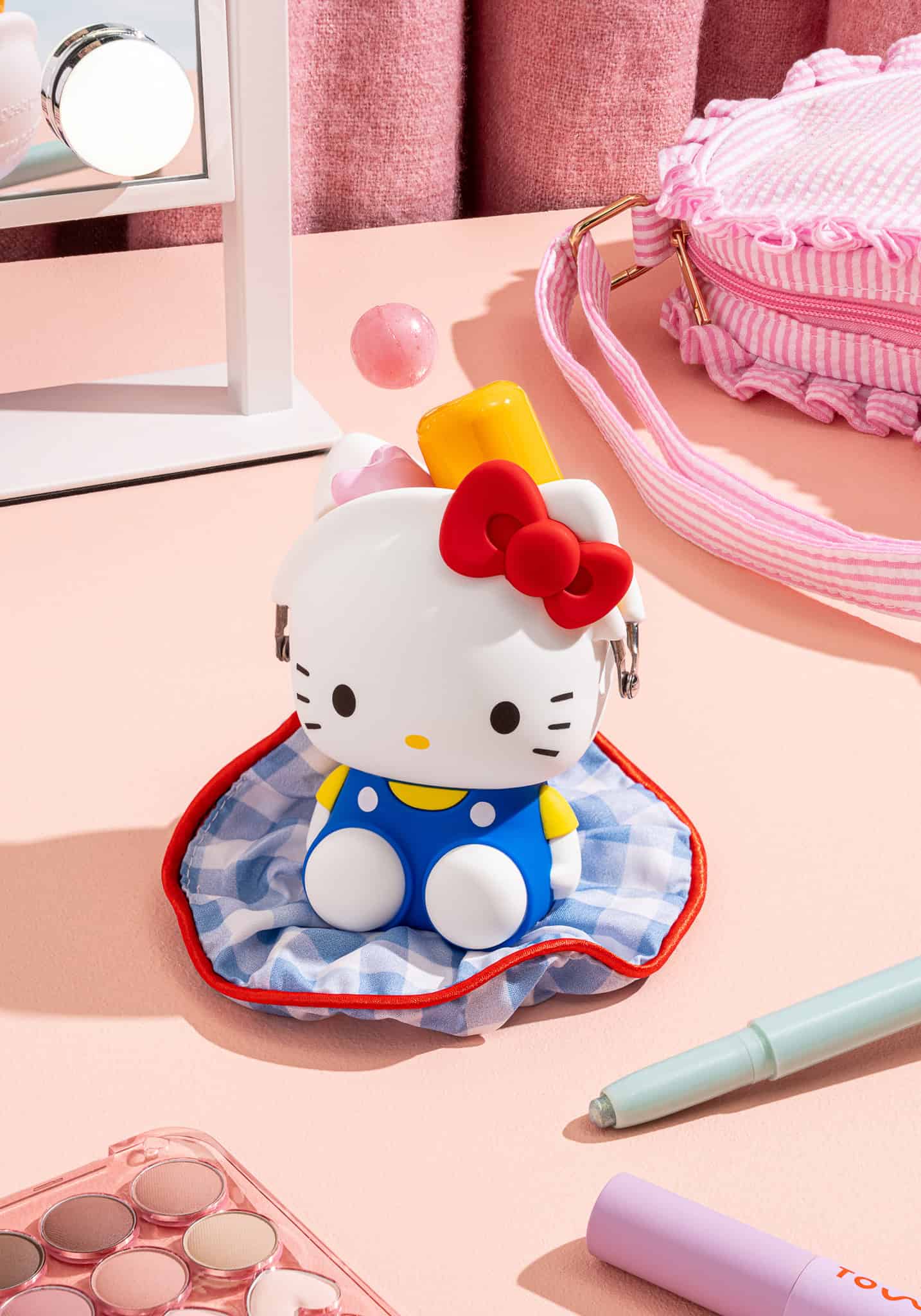 3D Hello Kitty Pouch Blue