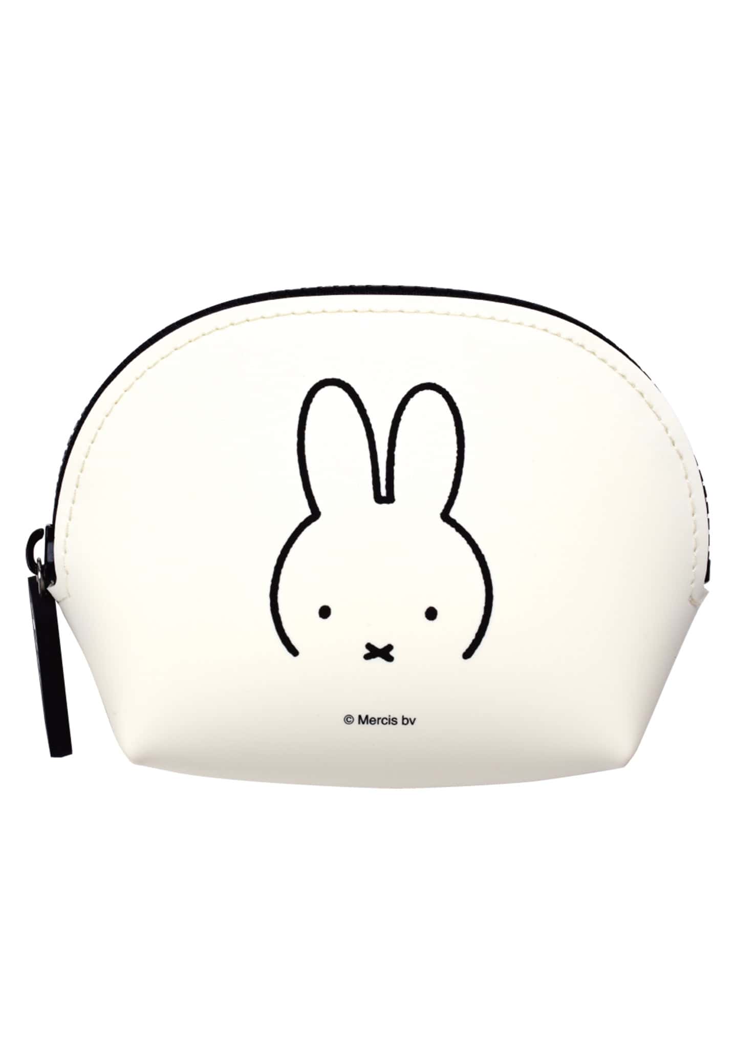 White Miffy Silicone Pouch