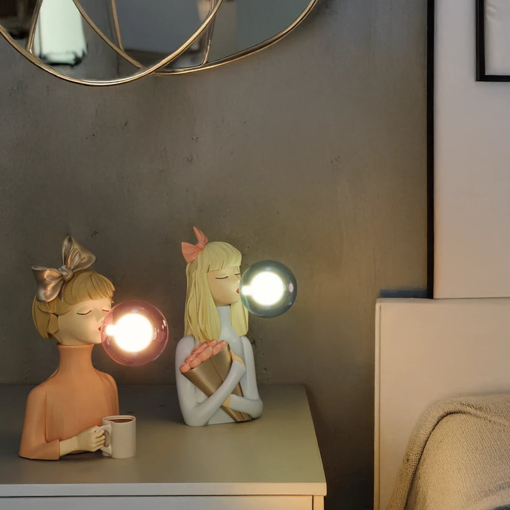 Bubble Girl Lamp - Parisian Collection