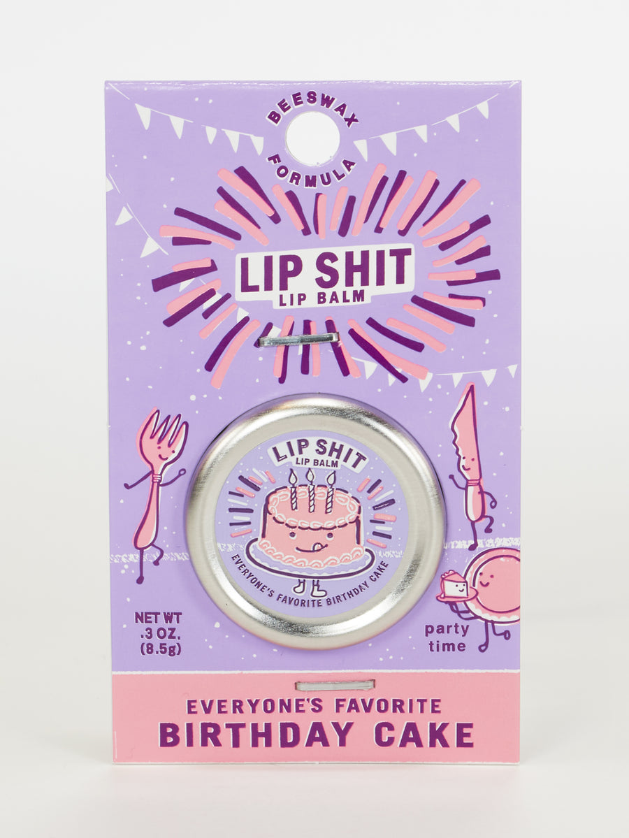 Birthday Cake Lip Shit