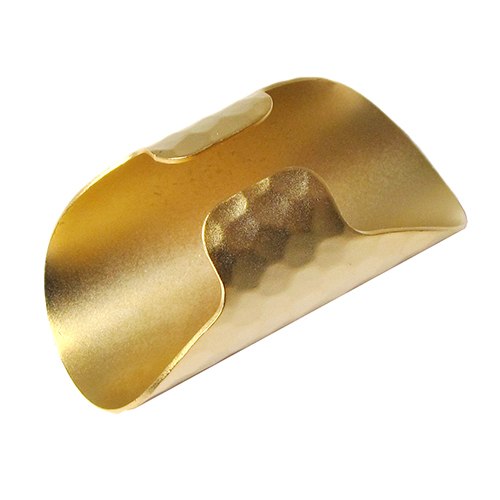 Gold Cigar Band Ring