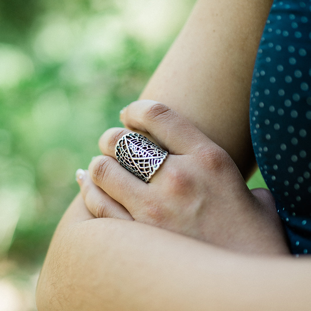 Leaf Lace Ring