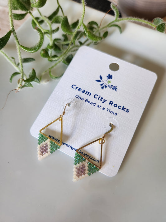 Real Milwaukee Hex Earrings