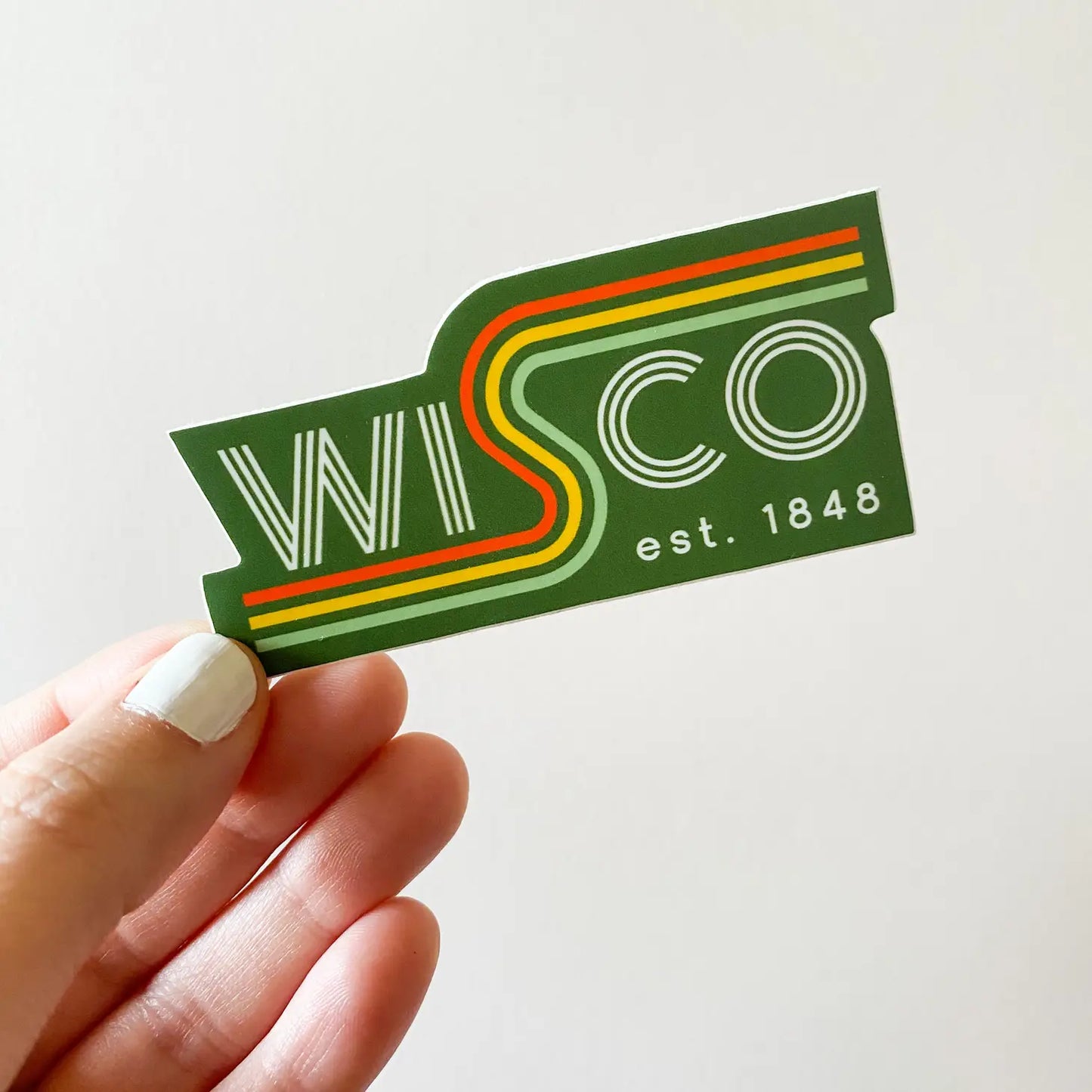 Wisco Retro Sticker