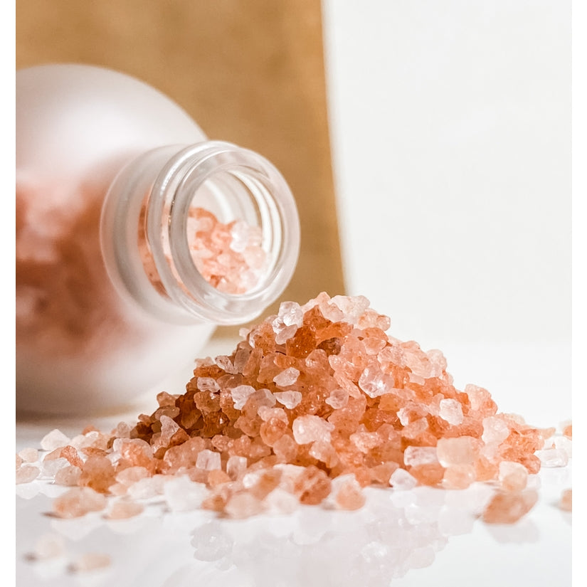 Rose Quartz Heart Crystal Bath Soak