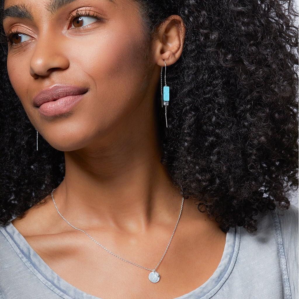 Stone Intention Charm Necklace