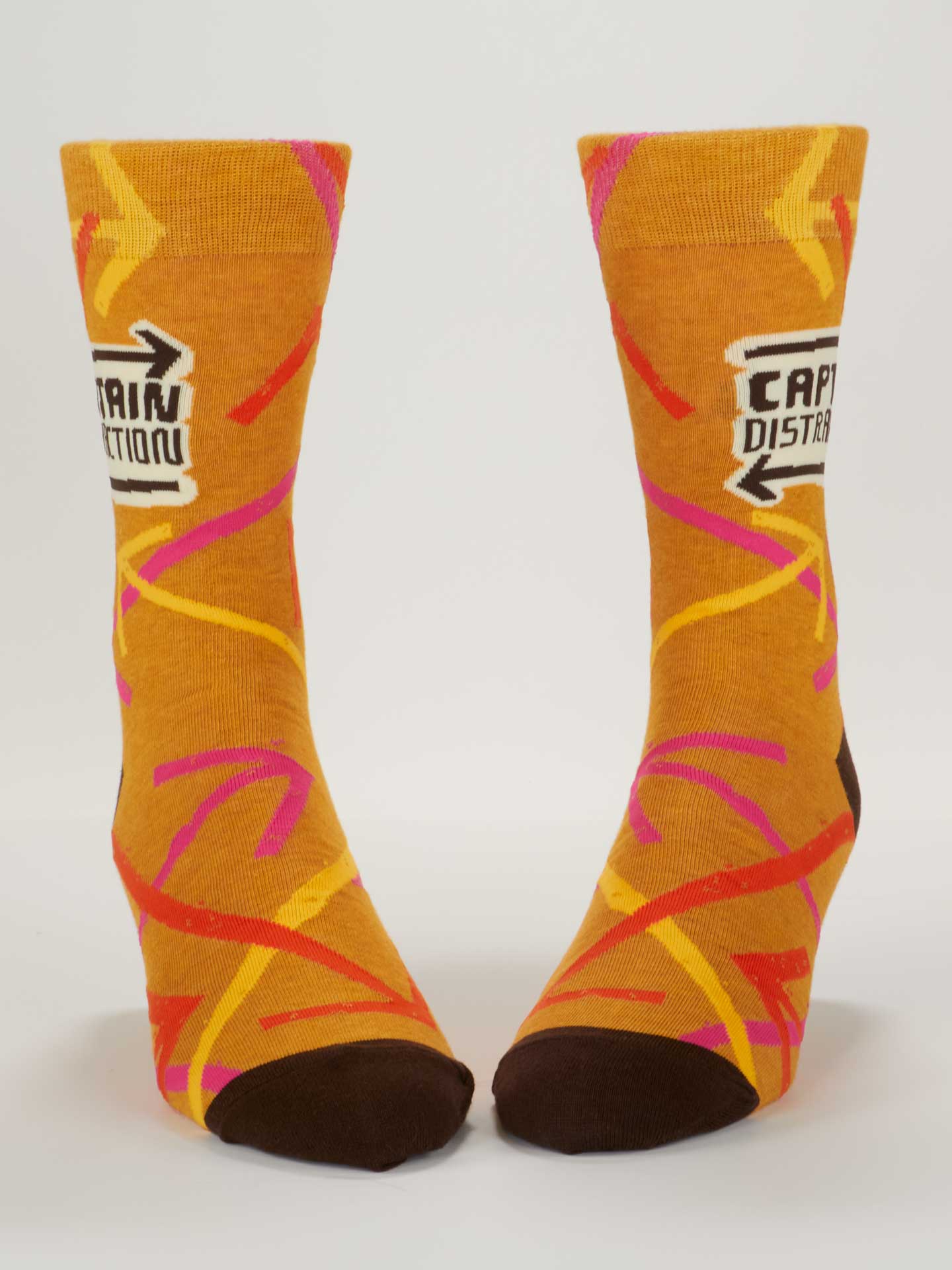 Captain Distraction Men's Crew Socks