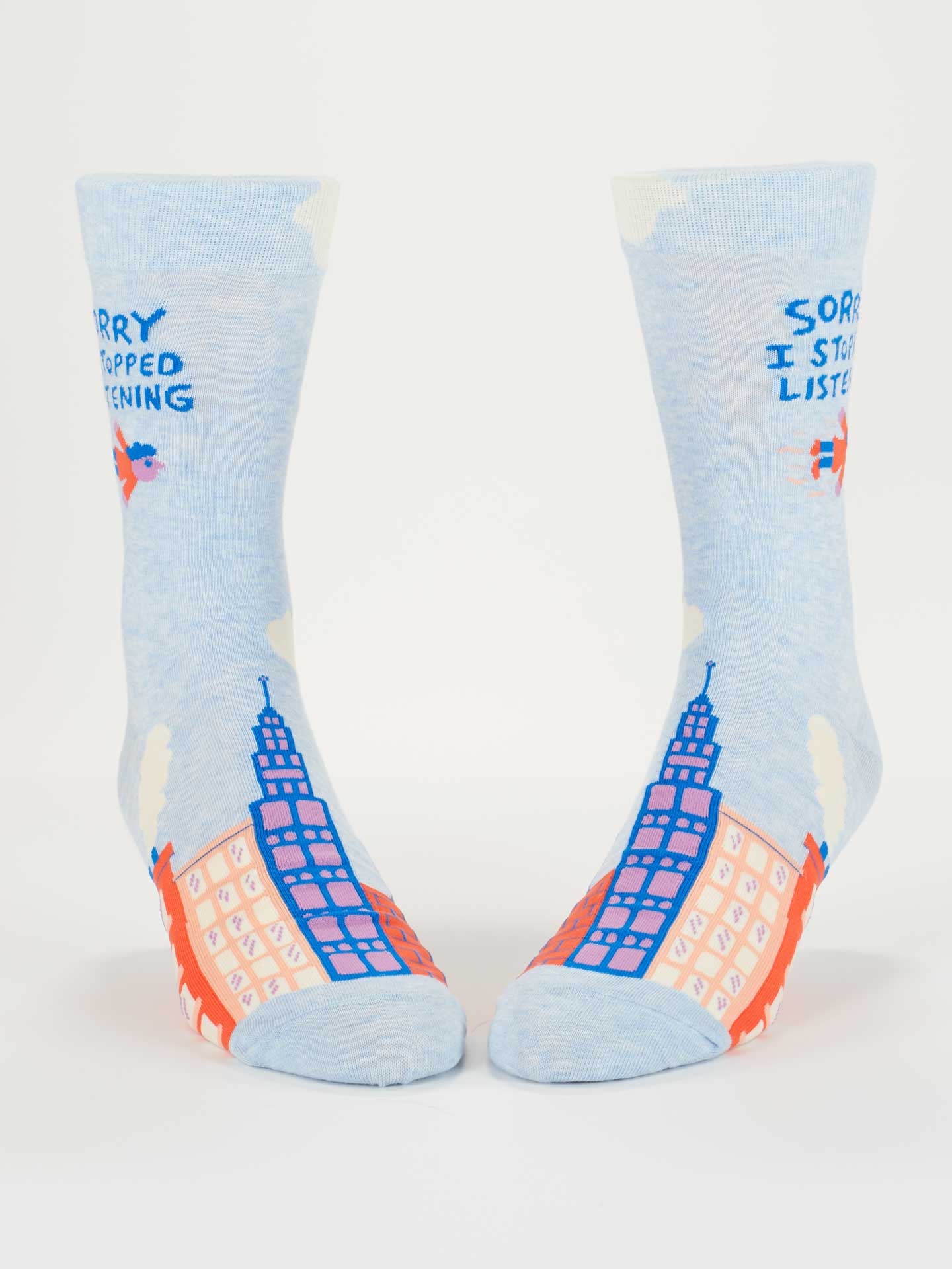 I Stopped Listening Men's Crew Socks