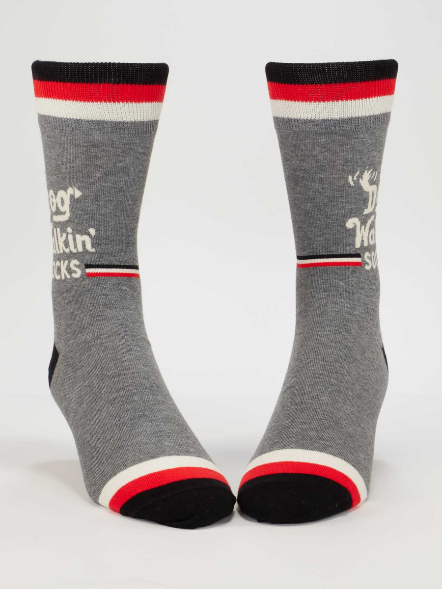 Dog Walking Men's Crew Socks