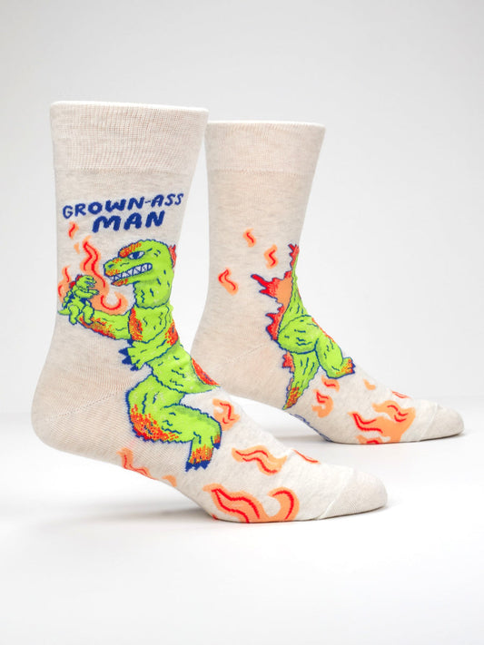 Grown-Ass Man Men's Crew Socks