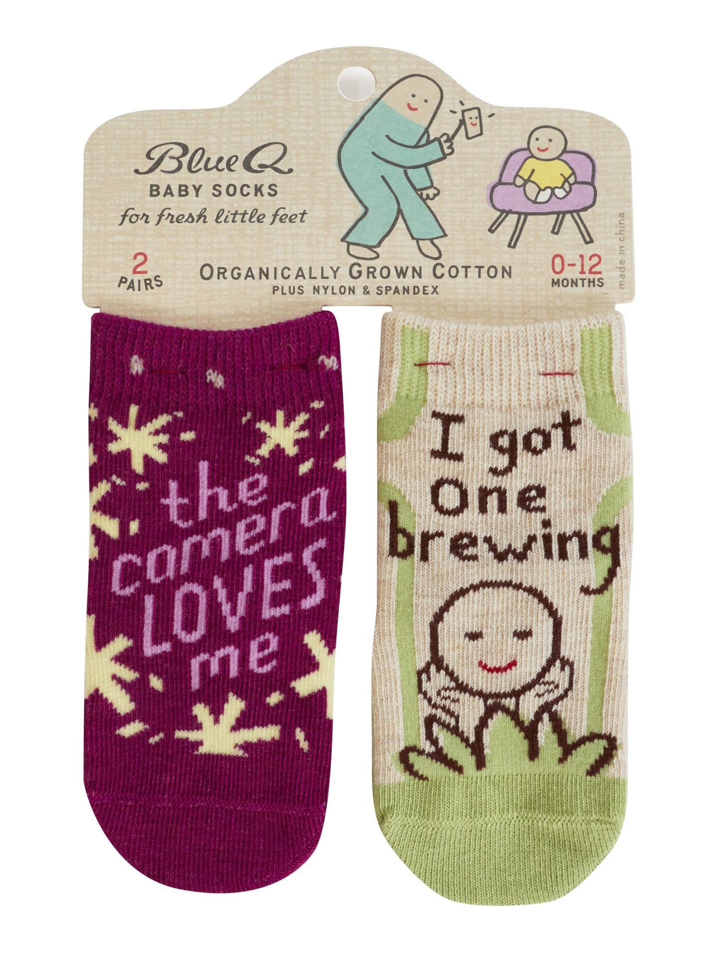 Camera/Brewing Baby Socks
