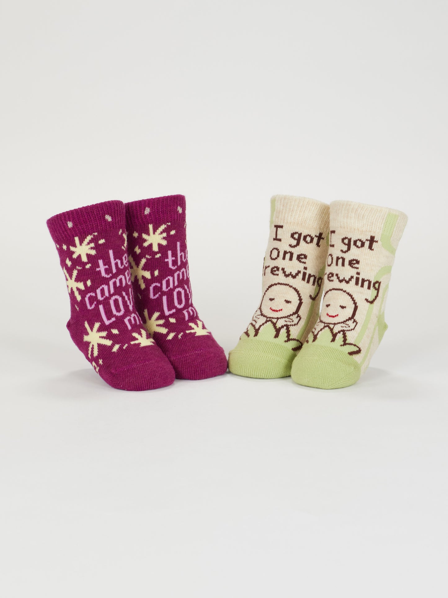 Camera/Brewing Baby Socks