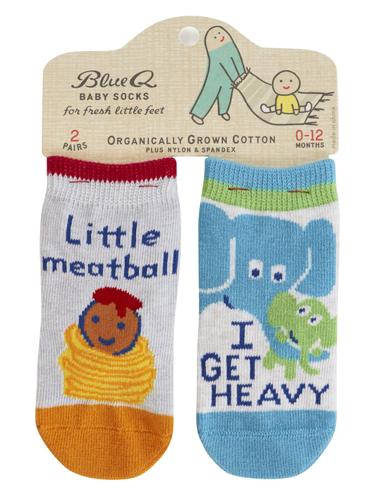 Meatball/Heavy Baby Socks