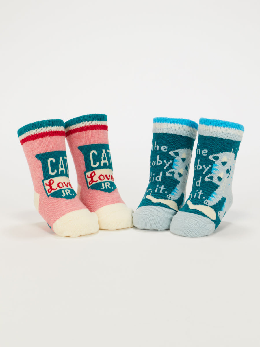 Cat Lover/Baby Did It BabySocks