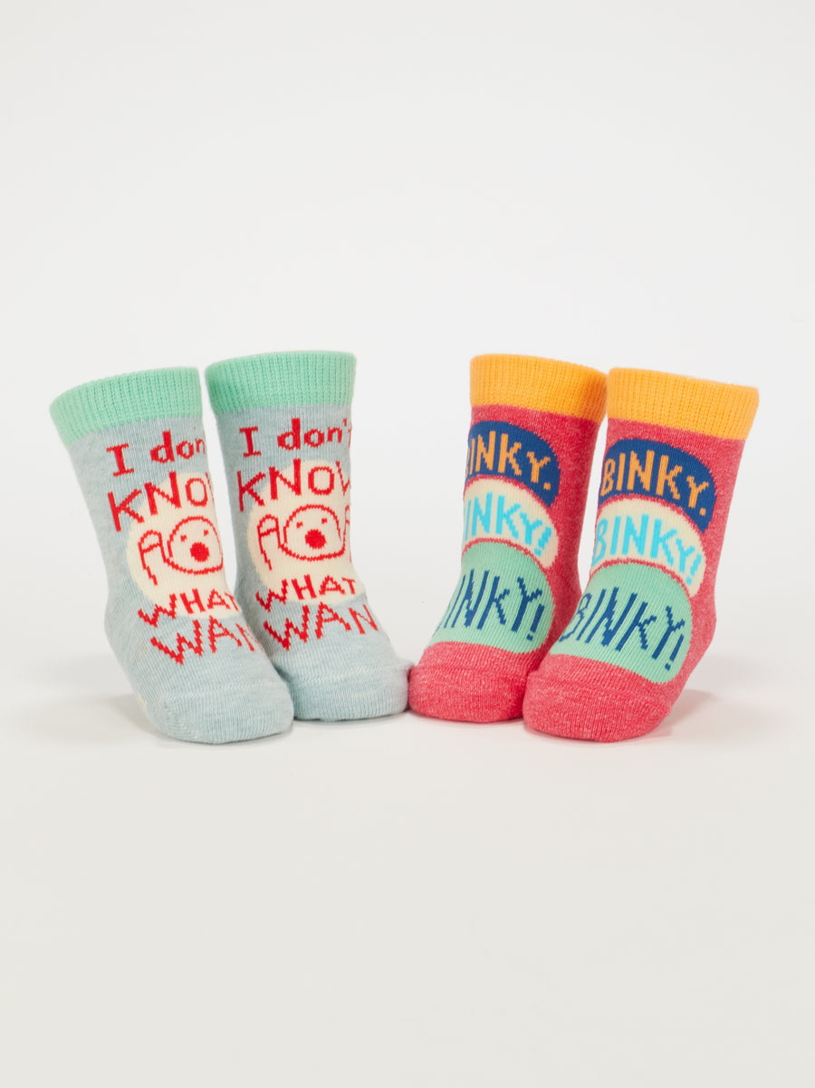 I Don't Know/Binky Baby Socks