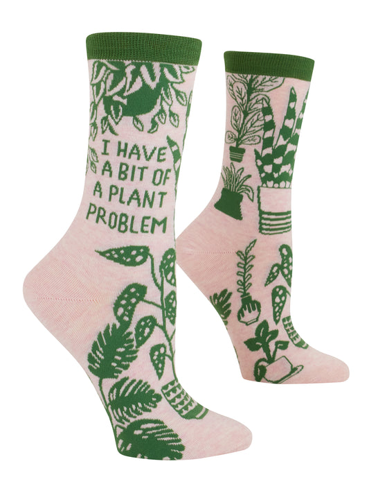Plant Problem Women's Crew Socks