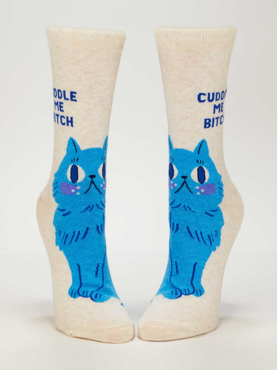 Cuddle Me Bitch Women's Crew Socks