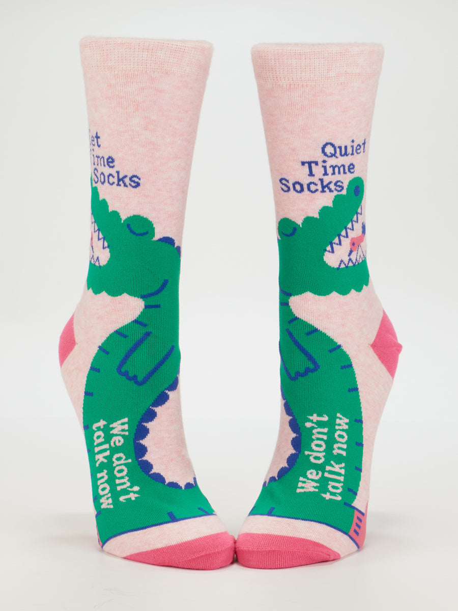 Quiet Time Women's Crew Socks