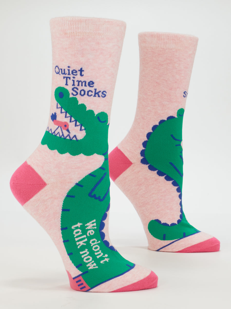 Quiet Time Women's Crew Socks
