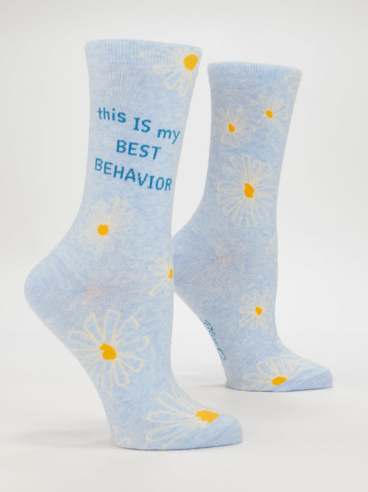 Best Behavior Women's Crew Socks