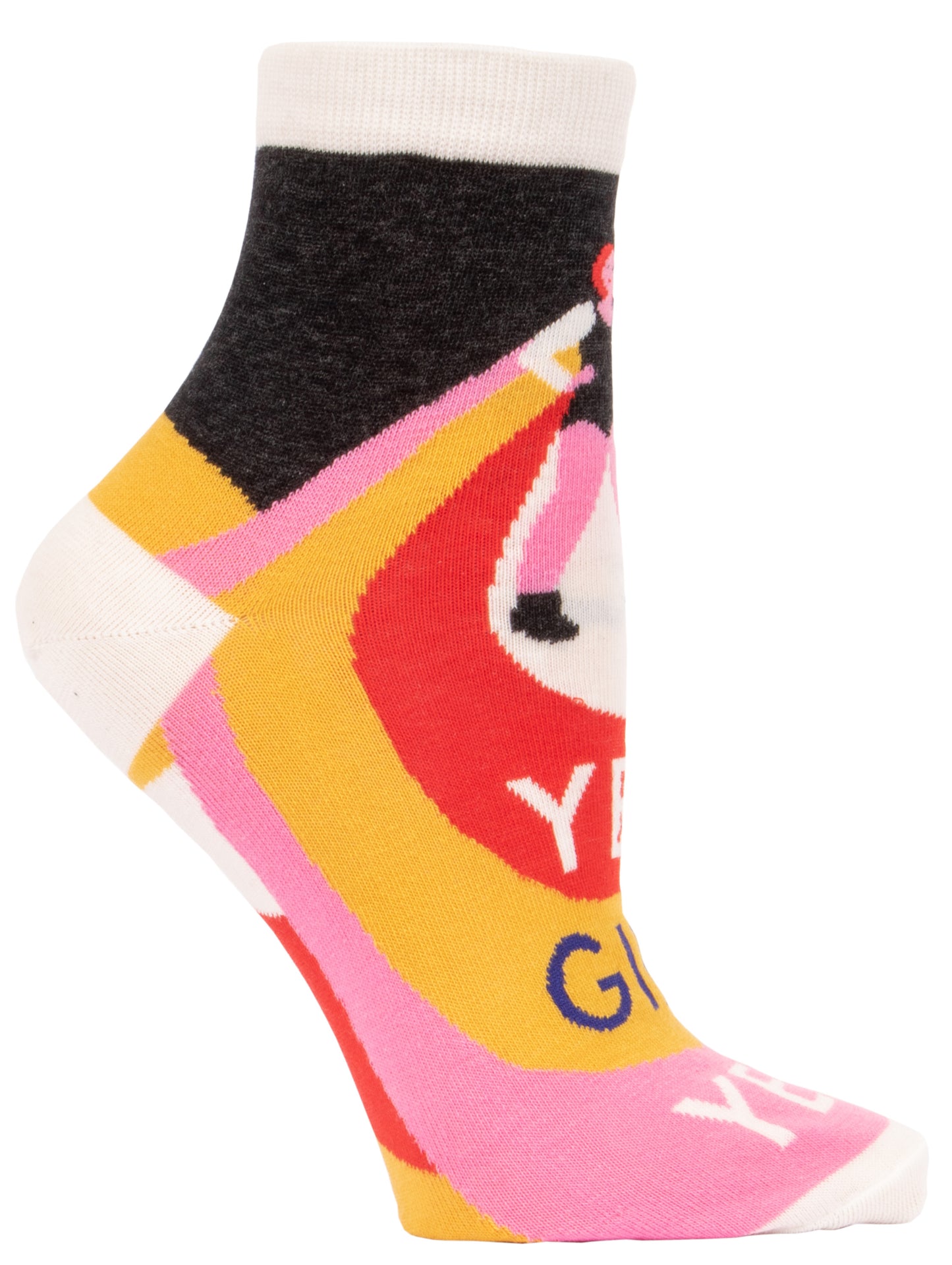 Yes, Girl, Yes Women's Ankle Socks