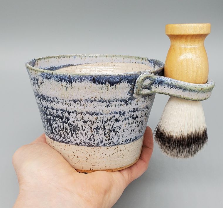 White Squirrel Clayworks Shave Bowl