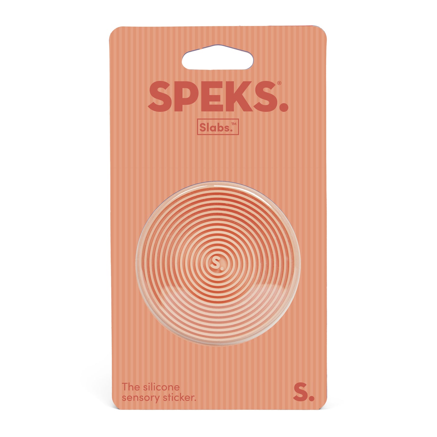 Slabs Sensory Sticker Groove Orange