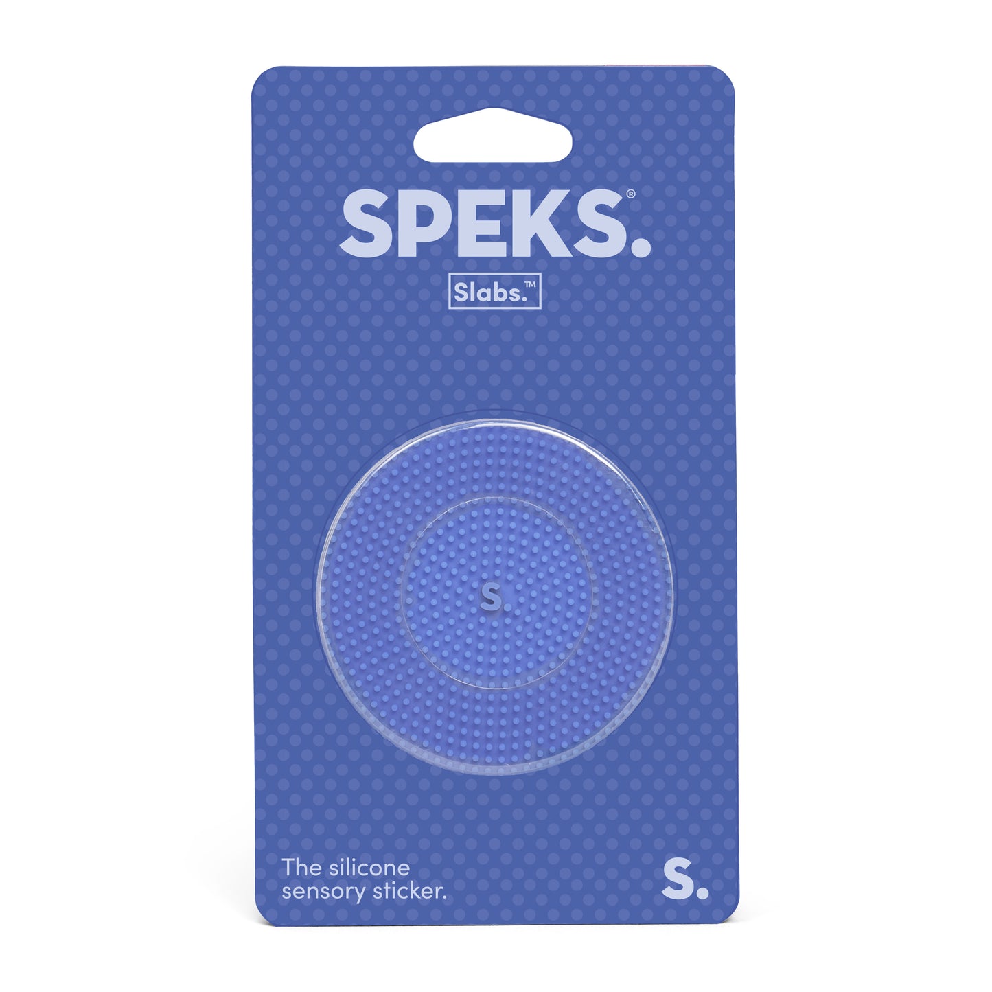 Slabs Sensory Sticker Static Blue